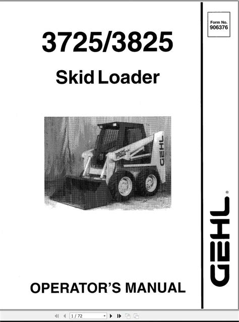 gehl 3825 manual